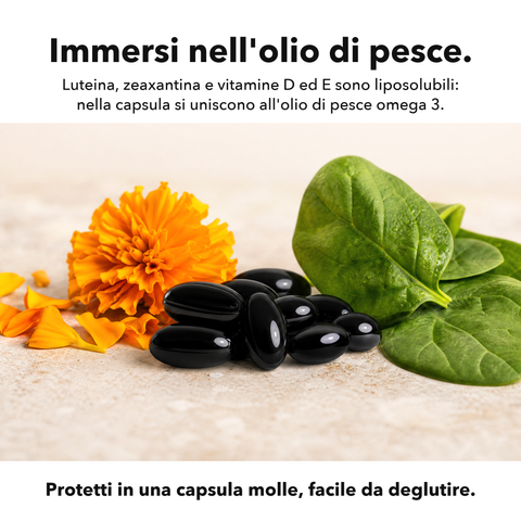 Occhio Plus: Immersi nell'olio di pesce