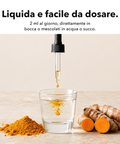 Estratto di Curcuma Liposomiale: Liquida e facile da dosare