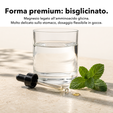 Magnesio Liposomiale: Forma premium: bisglicinato