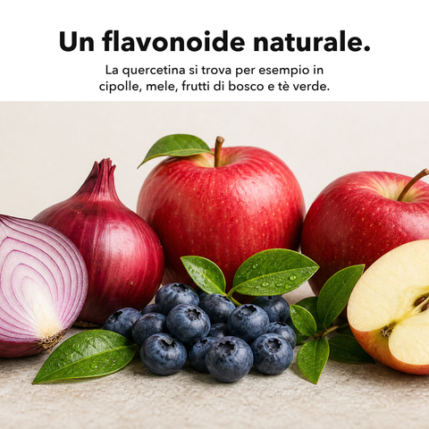 Quercetina Liposomiale: Un flavonoide naturale