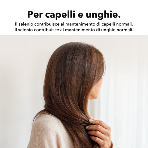 Selenio Liposomiale: Per capelli e unghie