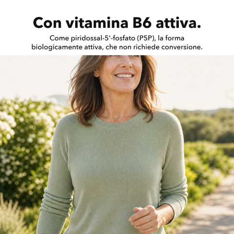 Shatavari: Con vitamina B6 attiva
