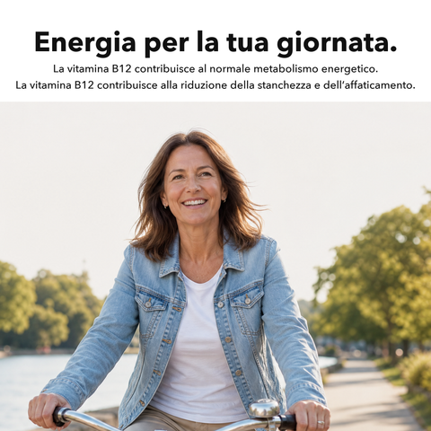 Vitamina B12 Liposomiale: Energia per la tua giornata