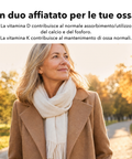 Vitamina D3+K2 Liposomiale: Un duo affiatato per le tue ossa