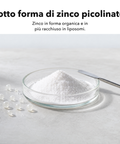 Zinco Liposomiale: Sotto forma di zinco picolinato