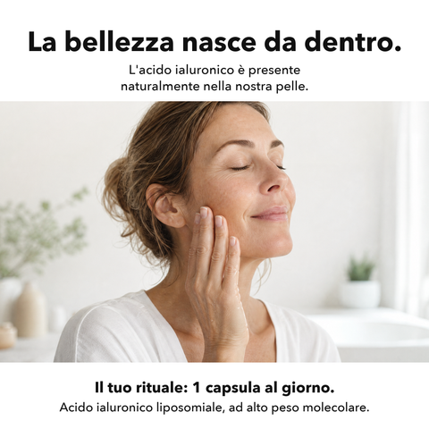 Acido Ialuronico Liposomiale: La bellezza nasce da dentro