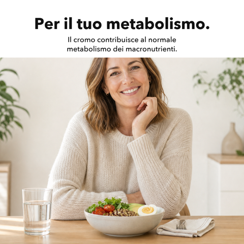 Cromo Liposomiale: Per il tuo metabolismo