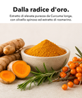 Estratto di Curcuma Liposomiale: Dalla radice d'oro