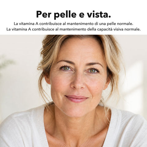Vitamina A Liposomiale: Per pelle e vista