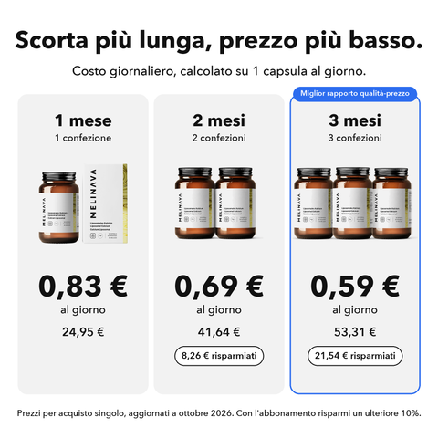 Calcio Liposomiale: Scorta più lunga, prezzo più basso