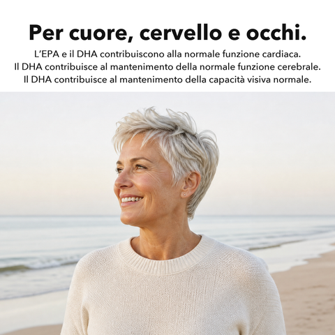 Omega 3: Per cuore, cervello e occhi