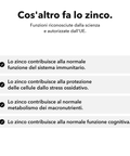 Zinco Liposomiale: Cos'altro fa lo zinco