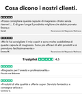 Magnesio Liposomiale (Capsule): Cosa dicono i nostri clienti
