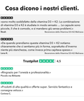 Vitamina D3+K2 Liposomiale (Capsule): Cosa dicono i nostri clienti