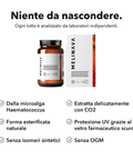 Estratto di Astaxantina Liposomiale: Niente da nascondere