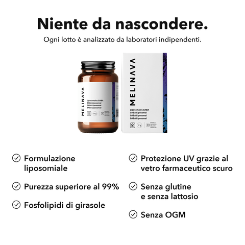 GABA Liposomiale: Niente da nascondere
