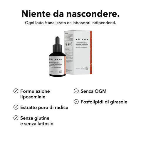 Ashwagandha Liposomiale: Niente da nascondere