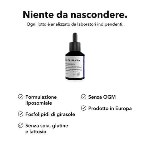 Magnesio Liposomiale: Niente da nascondere