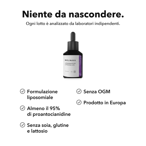 OPC Liposomiale: Niente da nascondere