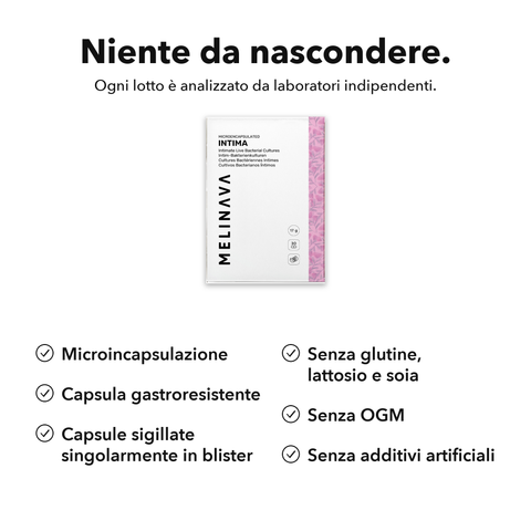 Probiotici Intimi Microincapsulati: Niente da nascondere