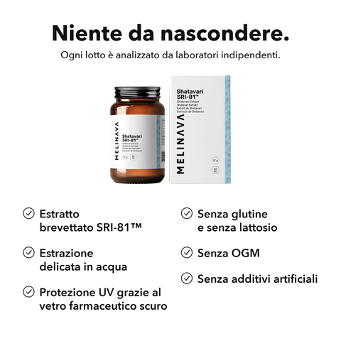 Shatavari: Niente da nascondere