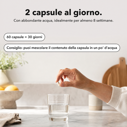 Butirrato Microincapsulato: 2 capsule al giorno