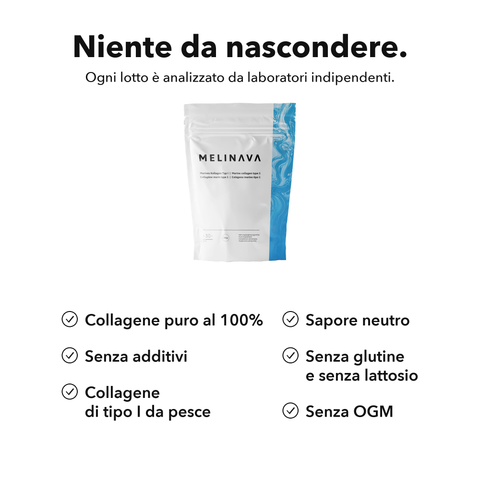 Collagene Marino: Niente da nascondere