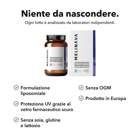 Magnesio Liposomiale (Capsule): Niente da nascondere