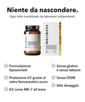 Vitamina D3+K2 Liposomiale (Capsule): Niente da nascondere
