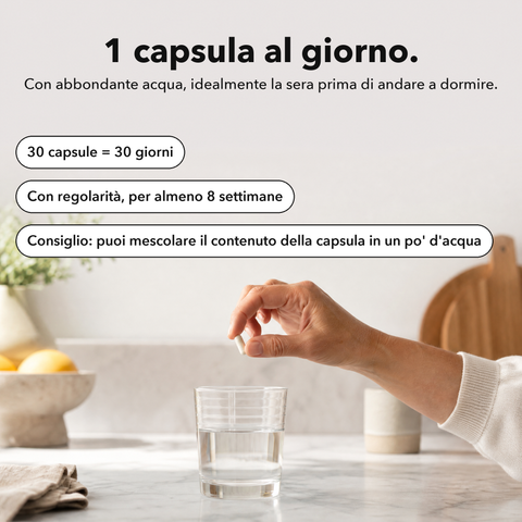 Nattokinasi 2000 FU: 1 capsula al giorno
