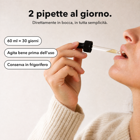 OPC Liposomiale: 2 pipette al giorno
