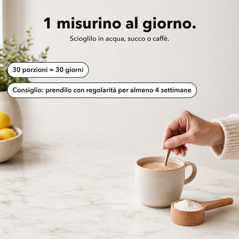 Collagene Marino: 1 misurino al giorno