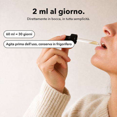 Estratto di Curcuma Liposomiale: 2 ml al giorno