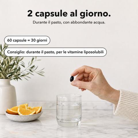 Occhio Plus: 2 capsule al giorno